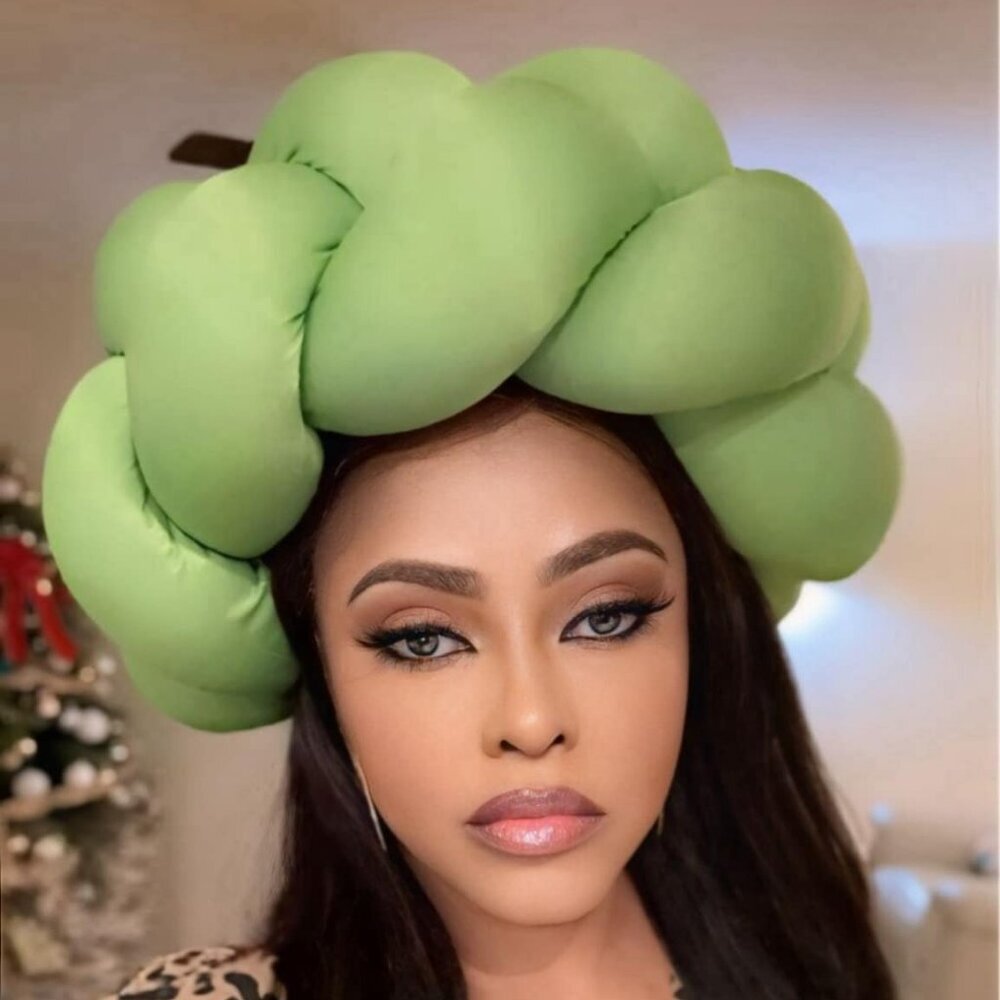 HANDMADE Giant Braided African TURBAN Made in Nigeria HIGH Quality